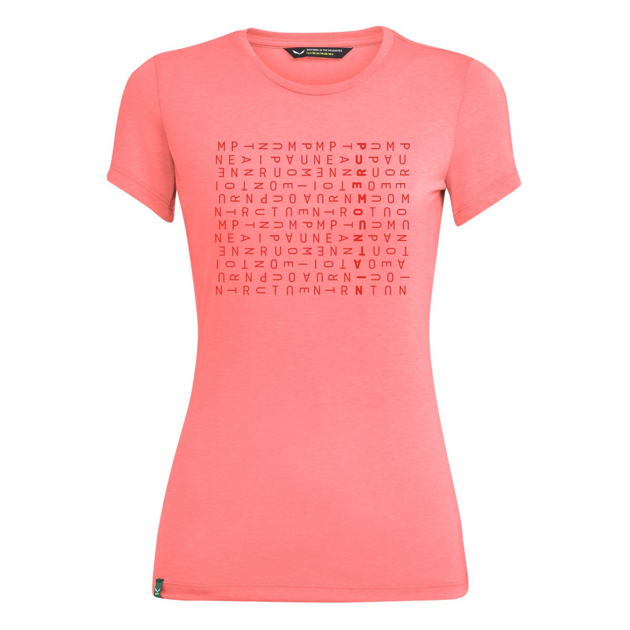 Salewa Crosswords Dri-Release® Bayan T-Shirts Pembe Türkiye 243685PZS